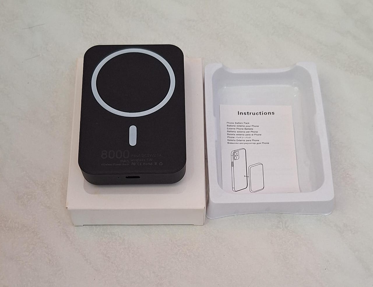 Chargeur magnétique pour iPhone 
